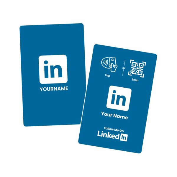 LinkedIn Electronic Business Card with NFC & QR Code - Image 5