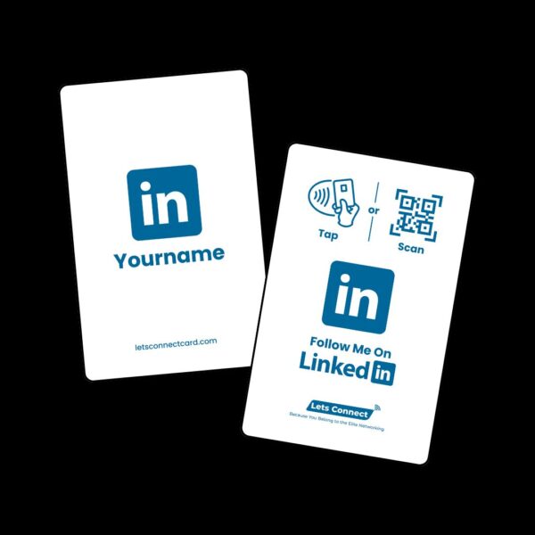 LinkedIn Electronic Business Card with NFC & QR Code - Image 4