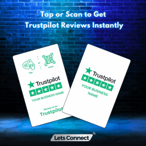 Trustpilot Electronic Business Card with NFC & QR Code